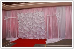 DIY Wedding Backdrop 9