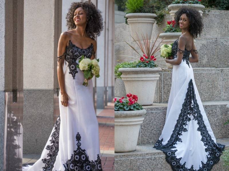 Utterly Unique Wedding Dresses For Brides With Attitude 24