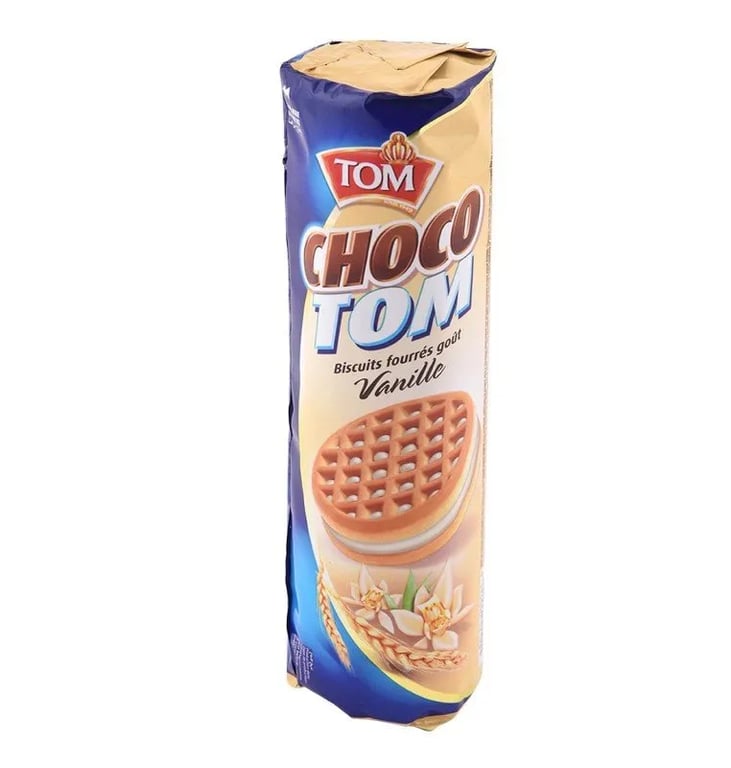 Chocotom Vanilla Biscuits 190g