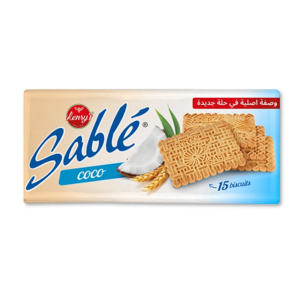 Sablé Coconut
15 Biscuits