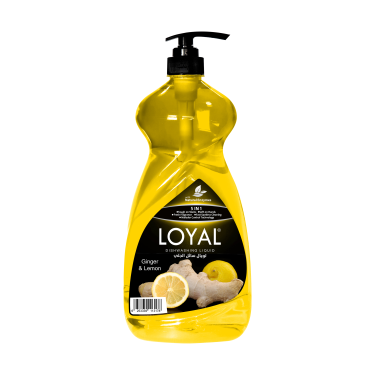 Loyal Dishwashing Liquid - Ginger & Lemon 1500ml