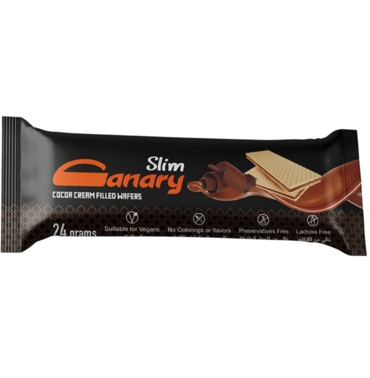 Canary Cocao Cream Filled Wafers 24g
