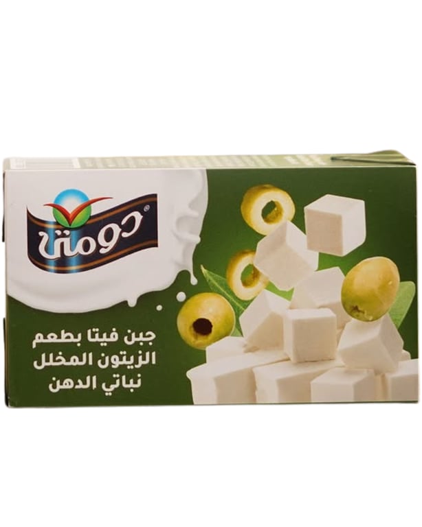 Domty Feta Cheese With Pickled Olive 250g
