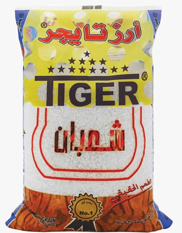 Tiger Shaaban Rice medium grain 3.5 kg