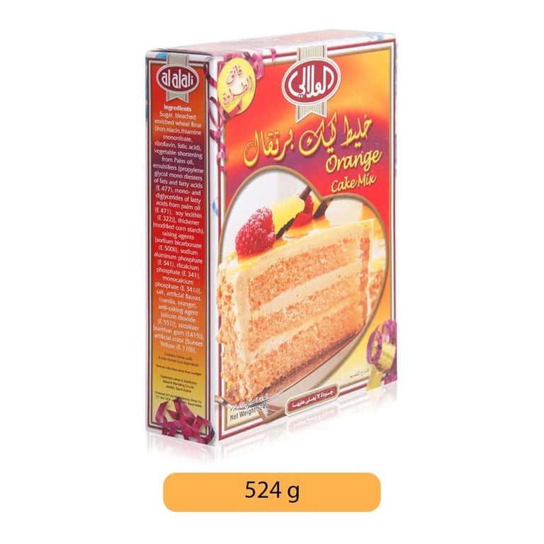 Al Alali Cake Mix  Orange Ultra Moist, 500 g