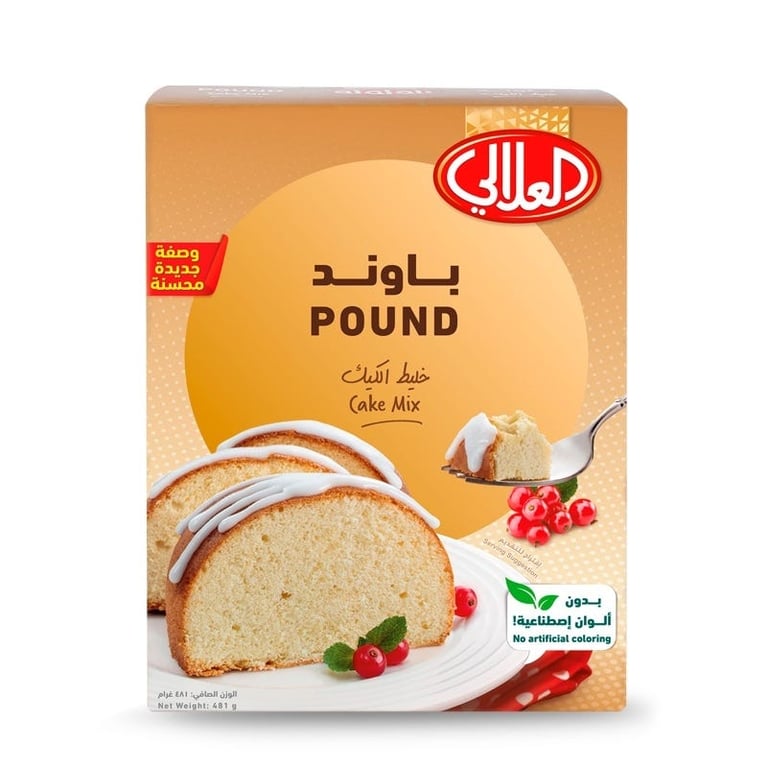 Al Alali Pound Cake Mix - 481 g