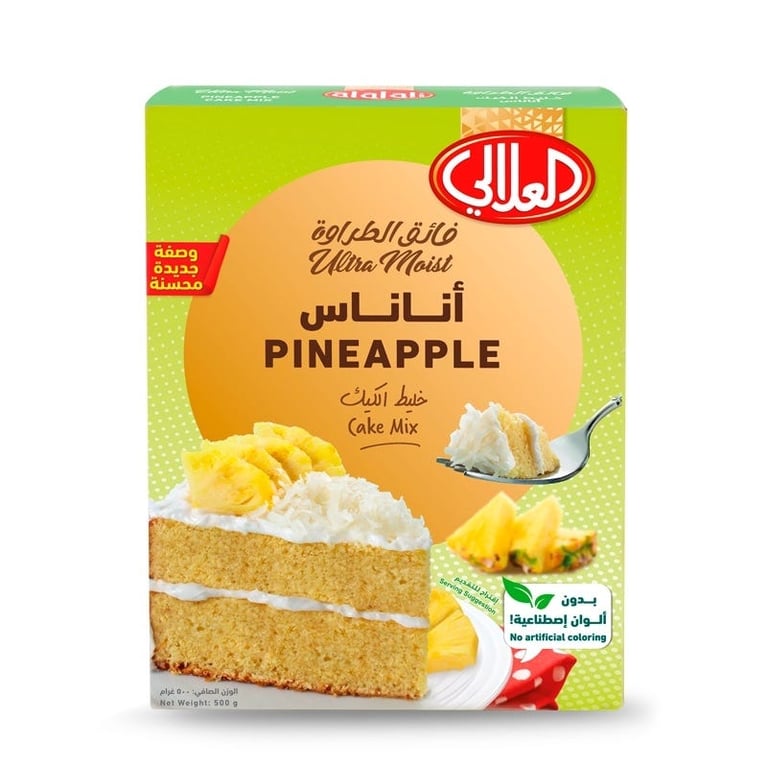 ALALI CAKE MIX  PINEAPPLE ULTRA MOIST 500G