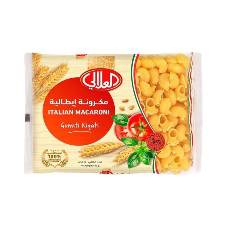 Al Alali Italian Macaroni Comiti Rigati Pasta - 450 g