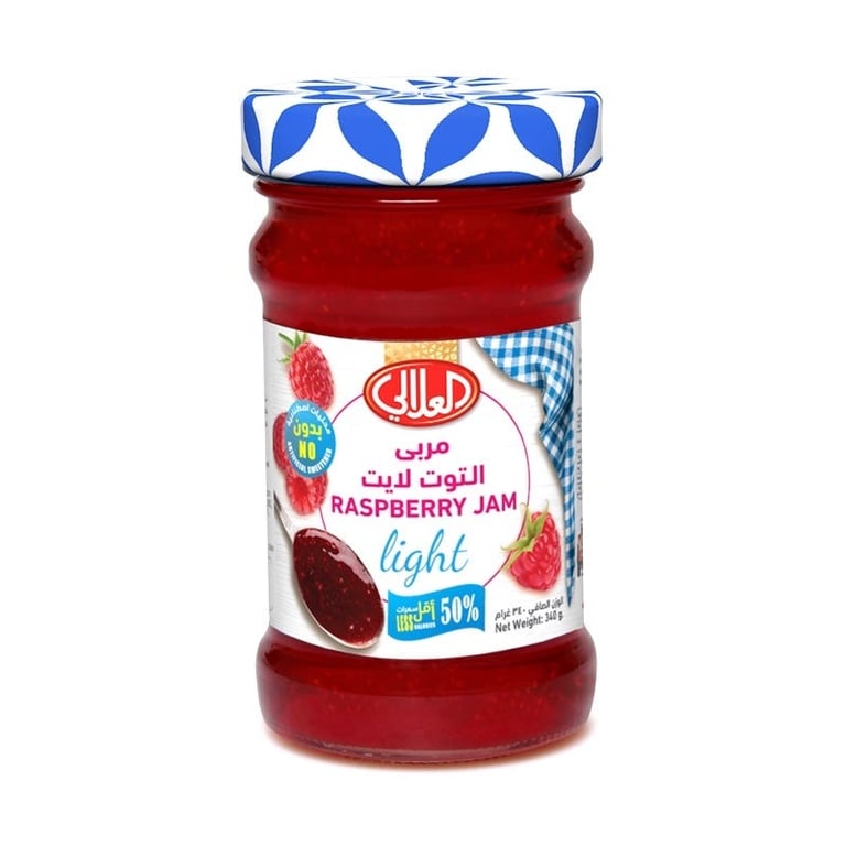 Al Alali Light Jam Raspberry, 340 g
