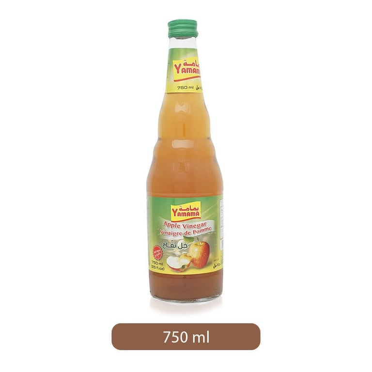 Yamama Pure Apple Vinegar - 750 ml