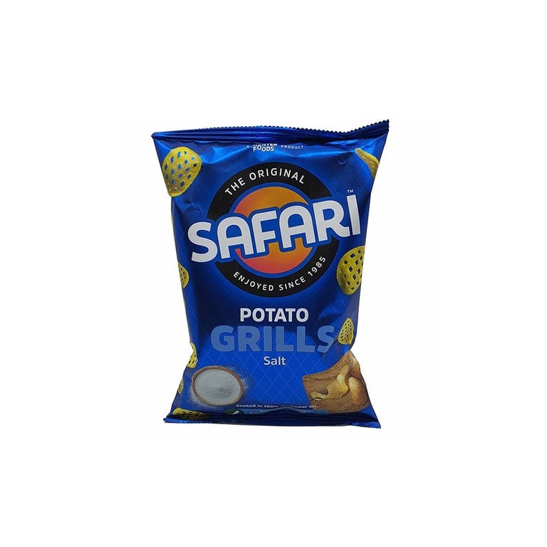 Safari Potato Grills Salted - 20 gm