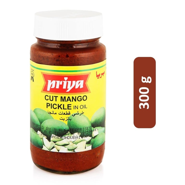 Priya Cut Mango Pickle - 300 g