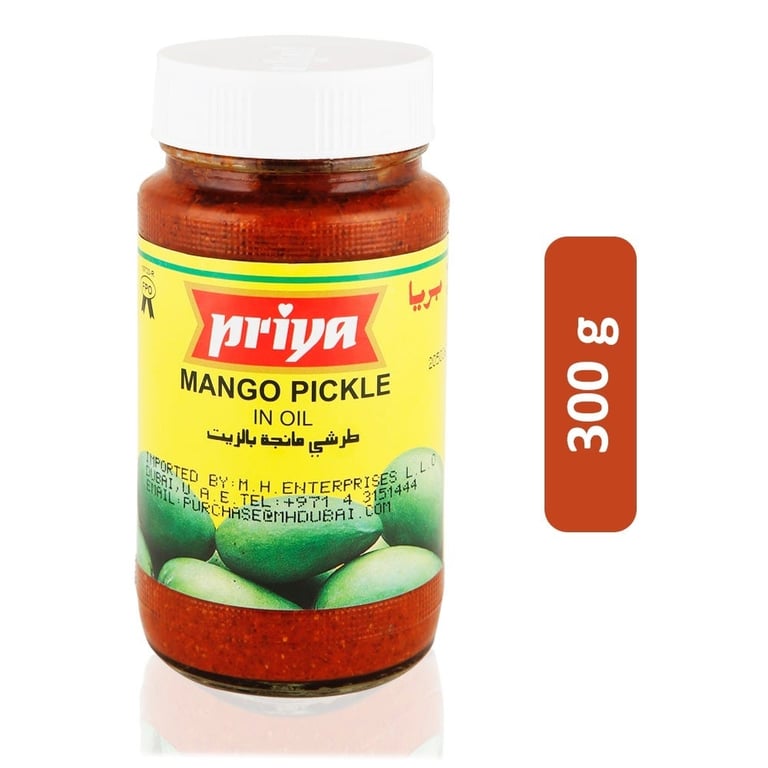 Priya Mango Pickle in Oil - 300 g