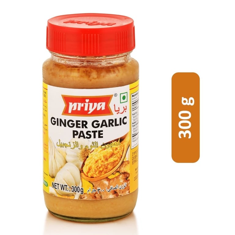 Priya Ginger & Garlic Paste - 300 g