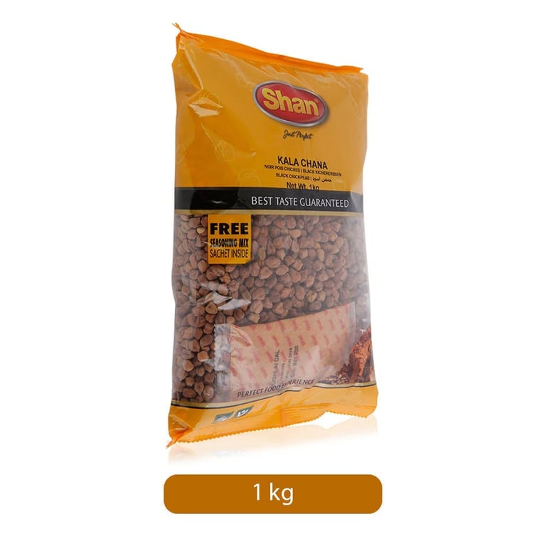 Shan Black Chick Peas - 1 kg