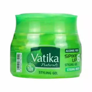 Vatika Naturals Spike Up 6 Hair Styling Gel with Strong Hold- 500ml
