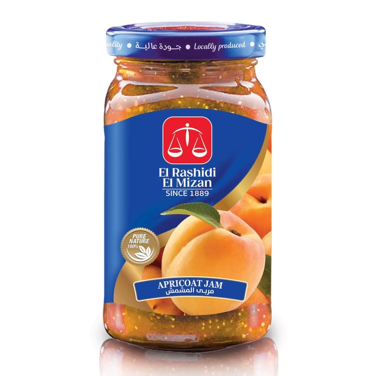 El Rashidi El Mizan Apricot Jam 340g
