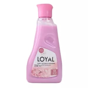 Loyal Fabric Softener & Freshener, Soft Pink With 4X Concentrated, 30 Washes - 750ML