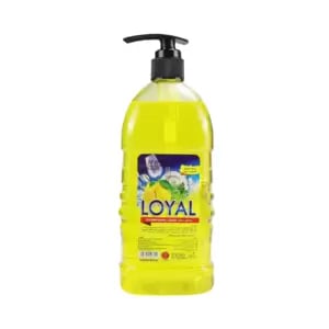 Loyal Dishwashing Liquid with Lemon Fragrance- 1 Liter