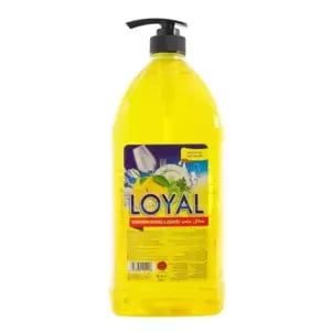Loyal Dishwashing Liquid With Lemon Essence For Shiny Dishes- 2Ltr
