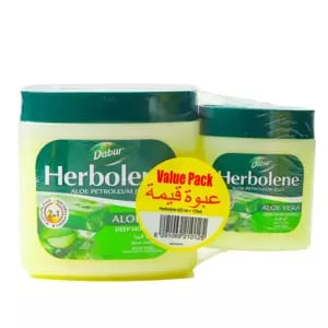 Dabur Herbolene Gel Cream with Aloe Vera, Dual Pack- 425 + 115ml