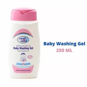 Cool & Cool Baby Washing Gel with Aloe Vera and Vitamin-E Extract 250ml 