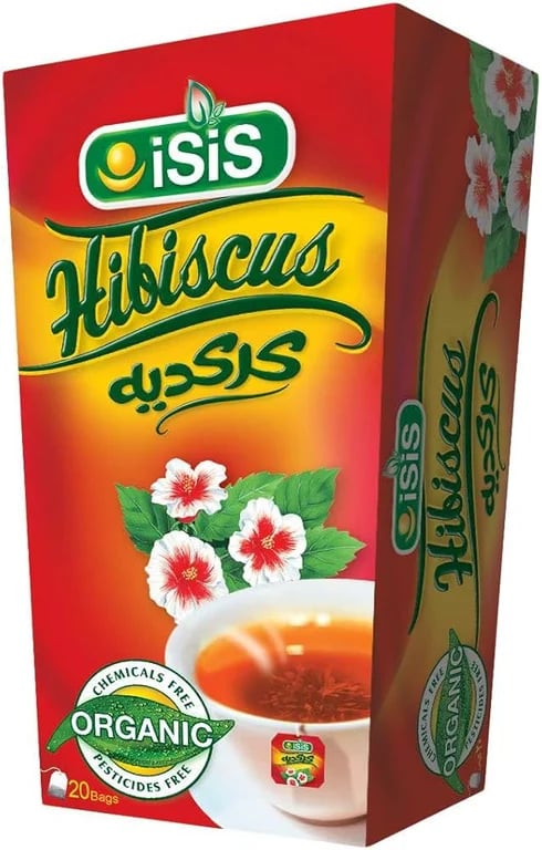 Isis Hibiscus Herbal Tea 20 bags