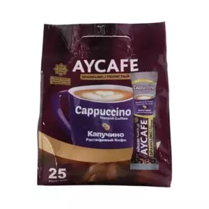 Aycafe Cappuccino Sparkling Instant Coffee Sachet- 25 Sachets