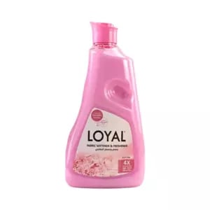 Loyal Fabric Softener and Freshener Soft Pink 4X Concentrated Liquid- 1500ml