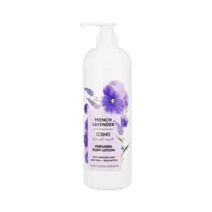 Cosmo Floral Rush French Lavender Perfumed Body Lotion with Aloe Vera and Shea Butter- 1000ml