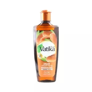 Vatika Naturals Argan Enriched Hair Oil for Moisture Soft Hairs- 200ml