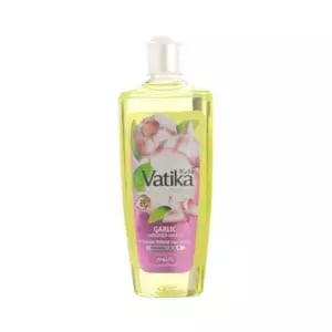 Vatika Naturals Garlic Enriched Hair Oil Promote Natural Growth- 300ml