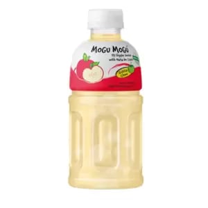 Mogu Mogu Apple Juice Drink with Nata De Coco- 320 ml