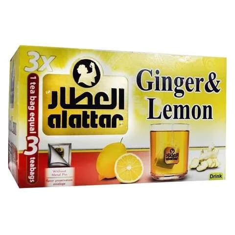 Al Attar Ginger & Lemon 50 teabags