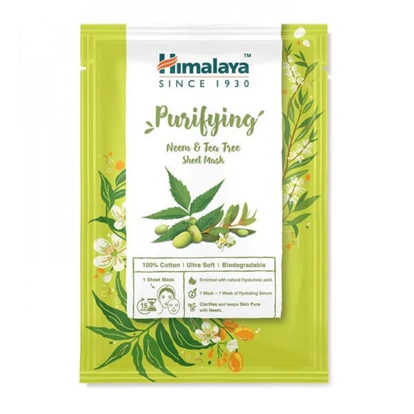 Himalaya Puri Neem & Tea Tree Sheet Mask