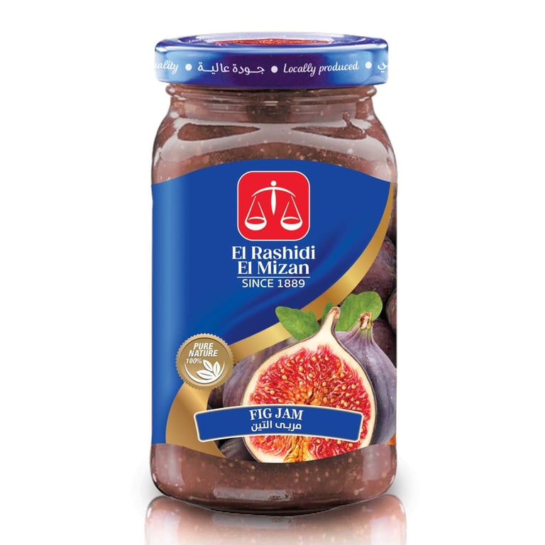 El Rashidi El Mizan Fig Jam 340g
