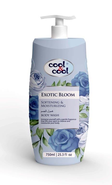 Cool & Cool Exotic Body Wash - 750ml