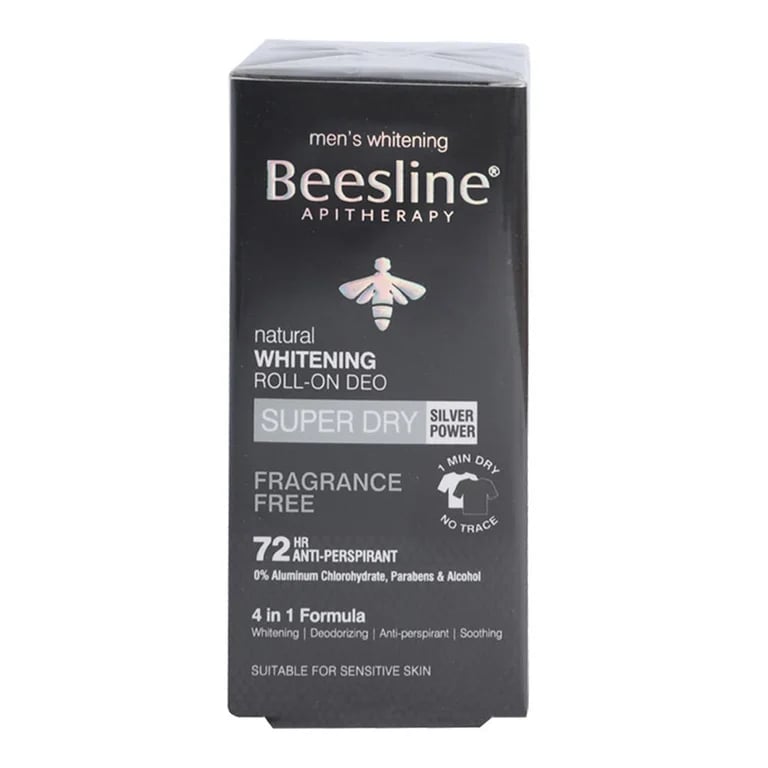 Beesline Whitening Roll-On Deodrant Super Dry for Men - 50 ml