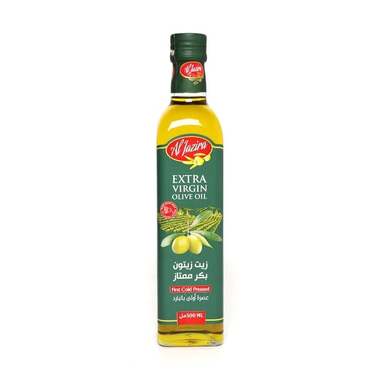 Al Jazira Extra Virgin Olive Oil 500ml Glass