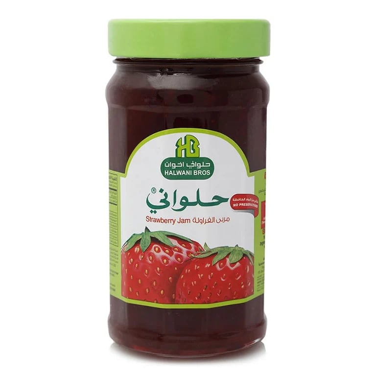 Halwani Bros Strawberry Jam - 400 g