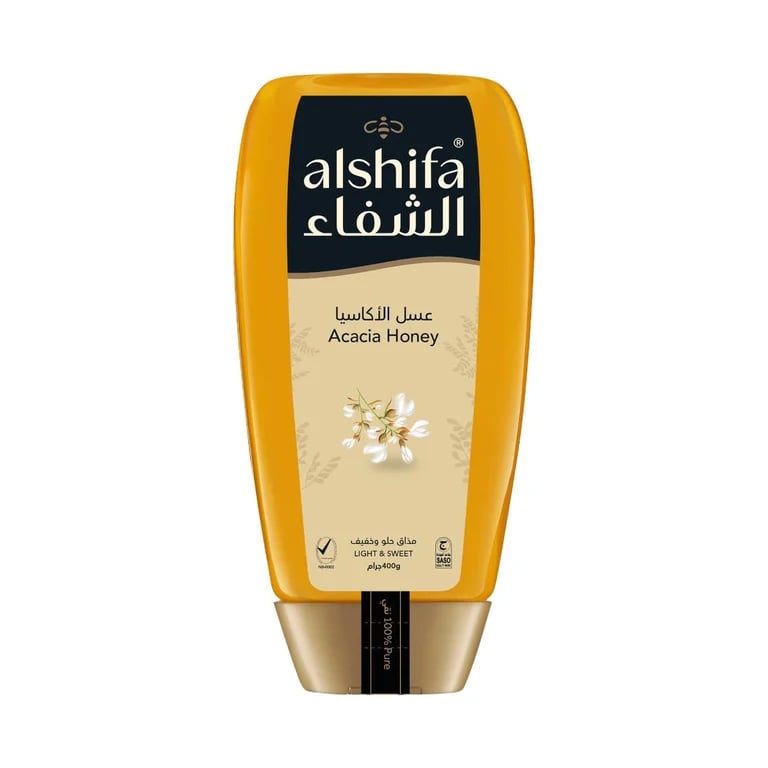 Al Shifa Acacia Honey Squeeze , 400gm