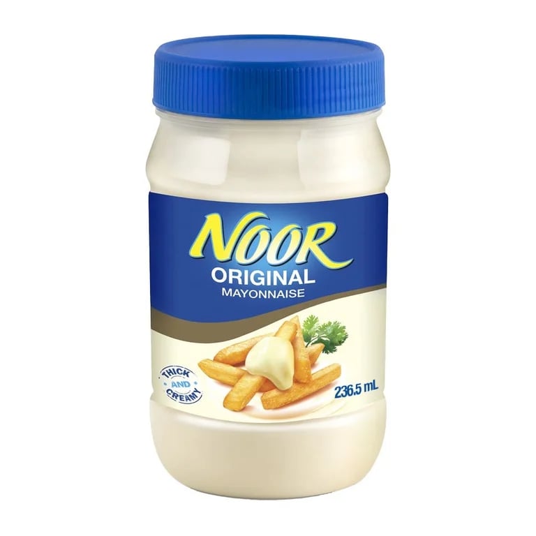 Noor Original Mayonnaise Jar - 236.5 ml