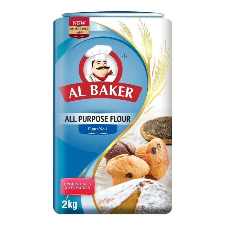 Al Baker All Purpose Flour No.1 - 2kg