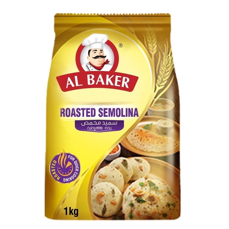 Al Baker, Roasted Semolina Flour, 1kg