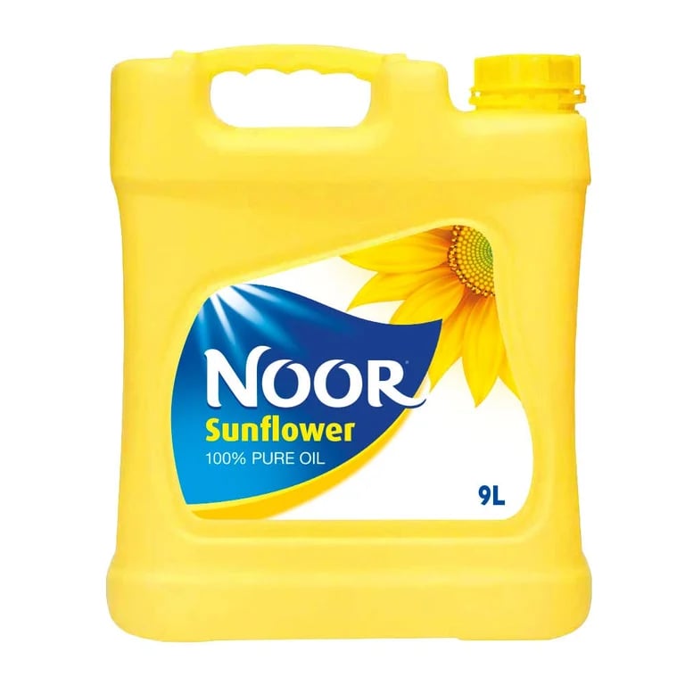 Noor Sunflower Oil - 9 L