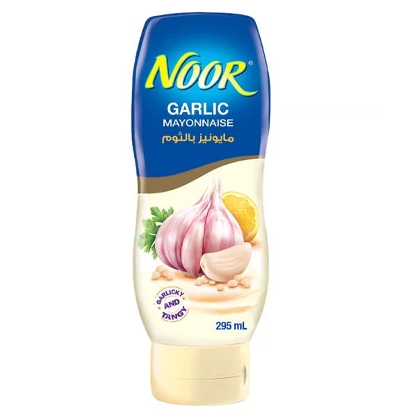 Noor Mayonnaise Garlic - 295 ml