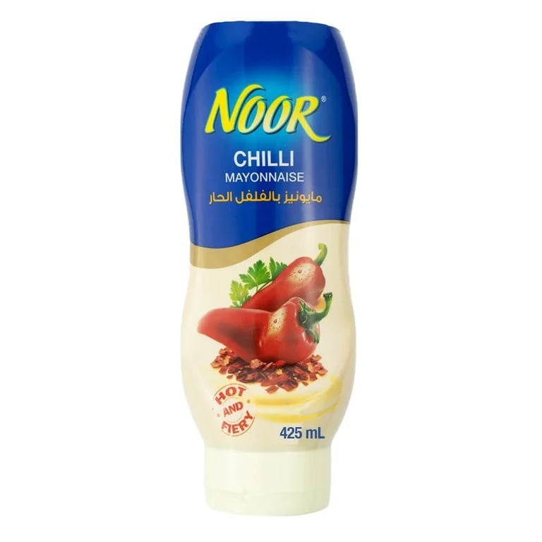 Noor Chili Mayonnaise Squeezy - 425 ml