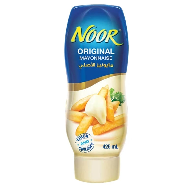 Noor Original Mayonnaise Squeezy - 425 ml