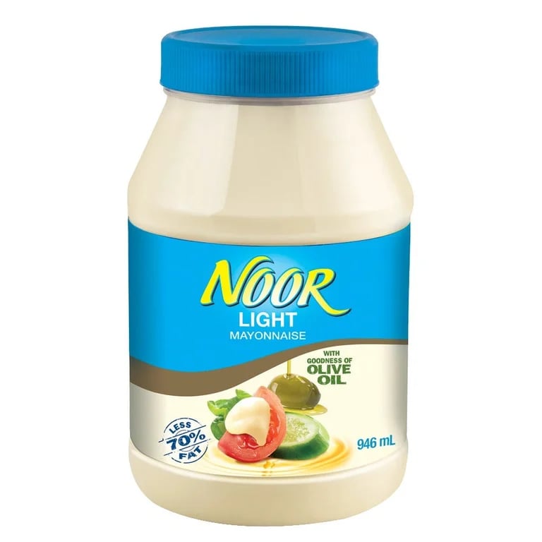 Noor Light Mayonnaise Jar - 946 ml