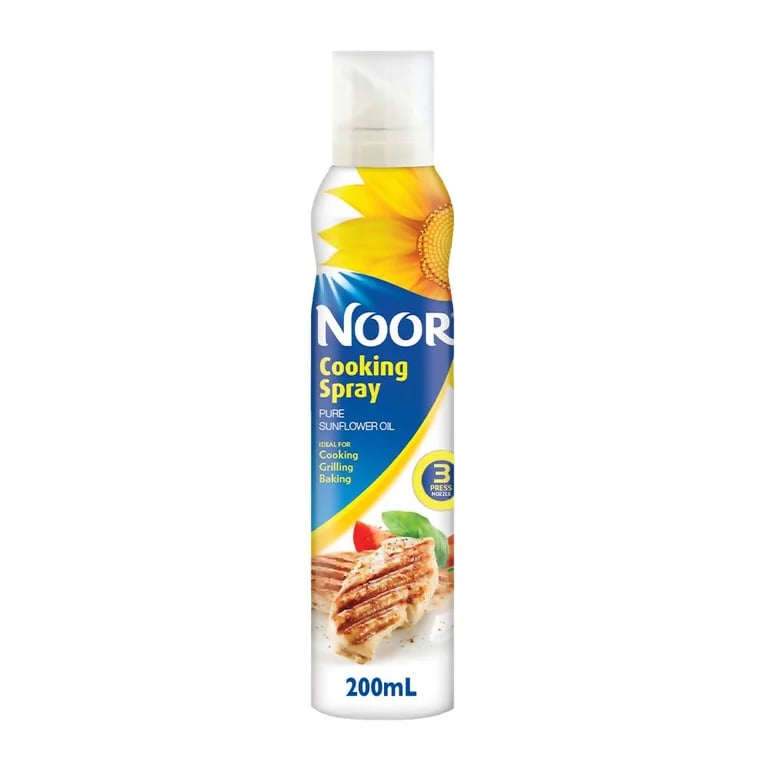 Noor Sunflower Oil Cooking Spray - 200ml